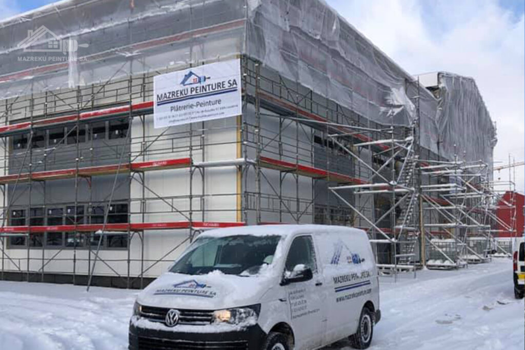 Chantier de façade Mazreku Peinture