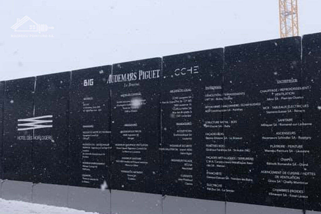 Panneau entreprises — Hôtel des Horlogers, Audemars Piguet
