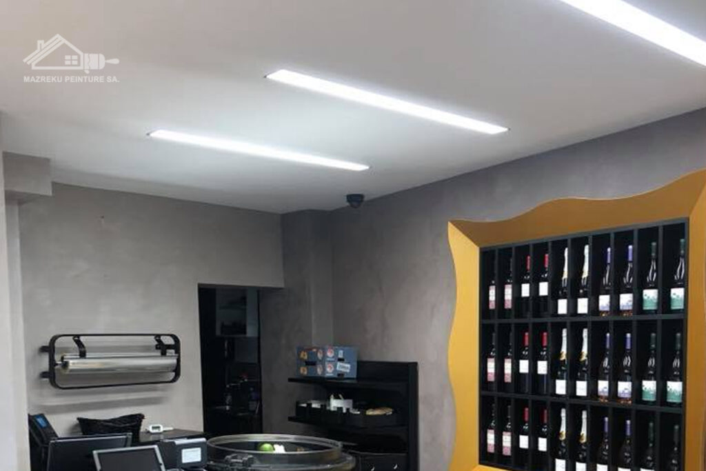 Plafond peint sur mesure